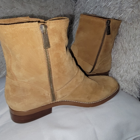 Michael kors suede ankle Boot excellent very cleen 9color tan - Picture 4 of 16